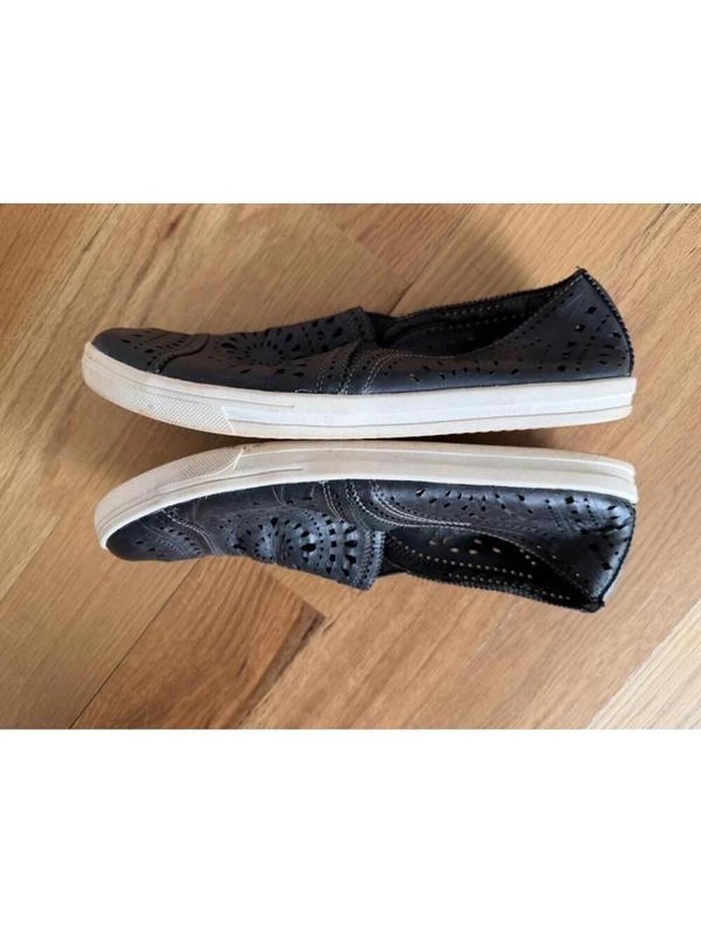 Earth Shoes Tangelo Black Leather size 10 - Picture 3 of 7